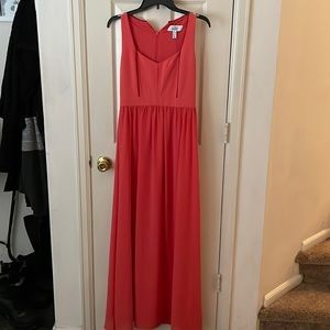 Peach prom/wedding guest dress!